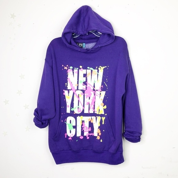 Life authentic apparel purple hoodie - Picture 4 of 8